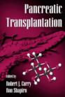 Image for Pancreatic Transplantation