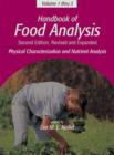 Image for Handbook of Food Analysis