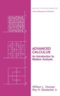 Image for Advanced Calculus : An Introduction to Modern Analysis