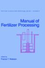 Image for Manual of Fertilizer Processing