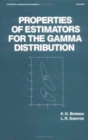 Image for Properties of Estimators for the Gamma Distribution