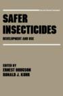 Image for Safer Insecticides : Development and Use