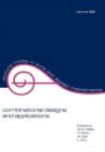 Image for Combinatorial Designs and Applications