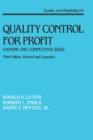 Image for Quality Control for Profit