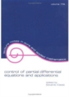 Image for Control of Partial Differential Equations and Applications