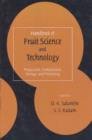 Image for Handbook of Fruit Science and Technology
