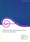 Image for Differential Equations and Control Theory