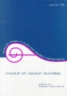 Image for Moduli of Vector Bundles