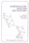 Image for Marshallese-English Dictionary