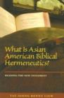 Image for What is Asian American Biblical Hermeneutics?
