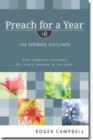 Image for Preach for a Year - 104 Sermon Outlines
