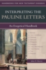 Image for Interpreting the Pauline Letters – An Exegetical Handbook