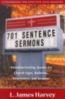 Image for 701 Sentence Sermons
