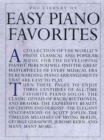 Image for The Library Of Easy Piano Favorites