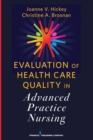 Image for Evaluation of health care quality in advanced practice nursing
