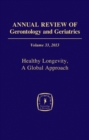 Image for Annual Review of Gerontology and Geriatrics, Volume 33, 2013