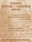 Image for Ending Spouse/ Partner Abuse Clinician&#39;s Manual With Workbook