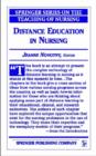 Image for Distance Education in Nursing