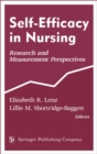 Image for Self efficacy in nursing: research and measurement perspectives