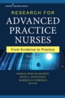 Image for Research for advanced practice nurses: from evidence to practice
