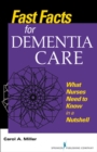 Image for Fast Facts for Dementia Care
