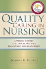 Image for Quality caring in nursing