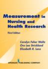 Image for Measurement in Nursing and Health Research