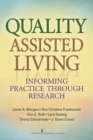 Image for Quality assisted living  : informing practice through research