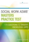 Image for Social work ASWB Masters practice test  : 170 questions to identify knowledge gaps
