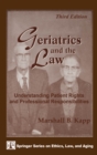 Image for Geriatrics and the Law
