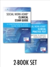 Image for Social Work ASWB Clinical Exam Guide and Practice Test Set : A Comprehensive Study Guide for Success