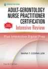 Image for Adult-Gerontology Nurse Practitioner Certification Intensive Review, Fourth Edition