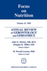 Image for Annual Review of Gerontology and Geriatrics 15; Focus on Nutrition