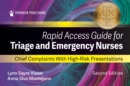 Image for Rapid Access Guide for Triage and Emergency Nurses: Chief Complaints With High-Risk Presentations