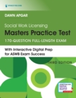 Image for Social Work Licensing Masters Practice Test : 170 Question Full-Length Exam