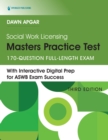 Image for Social Work Licensing Masters Practice Test: 170-Question Full-Length Exam