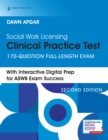 Image for Social Work Licensing Clinical Practice Test : 170 Question Full-Length Exam