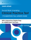 Image for Social Work Licensing Clinical Practice Test: 170-Question Full-Length Exam