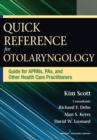 Image for Quick Reference Guide for Otolaryngology