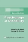 Image for The psychology of disability : v. 1