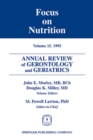 Image for Annual Review of Gerontology and Geriatrics 15; Focus on Nutrition: Focus on Nutrition
