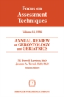Image for Annual Review of Gerontology and Geriatrics, Volume 14, 1994: Focus on Assessment Techniques