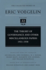 Image for The Theory of Governance and Other Miscellaneous Papers, 1921-1938 (CW32)