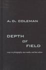 Image for Depth of Field : Essays on Photographs, Lens Culture, and Mass Media