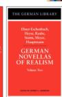 Image for German Novellas of Realism: Ebner-Eschenbach, Heyse, Raabe, Storm, Meyer, Hauptmann : Volume Two