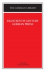 Image for Eighteenth Century German Prose: Heinse, La Roche, Wieland, and others