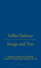 Image for Gilles Deleuze  : image and text