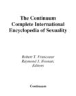 Image for The Continuum complete international encyclopedia of sexuality