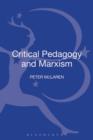 Image for Critical pedagogy and Marxism