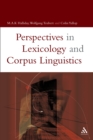 Image for Lexicology and corpus linguistics: an introduction